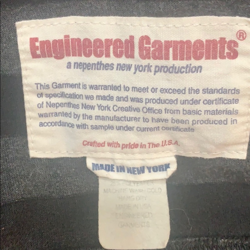 EG prison stripe button up cardigan - Picture 6 of 8